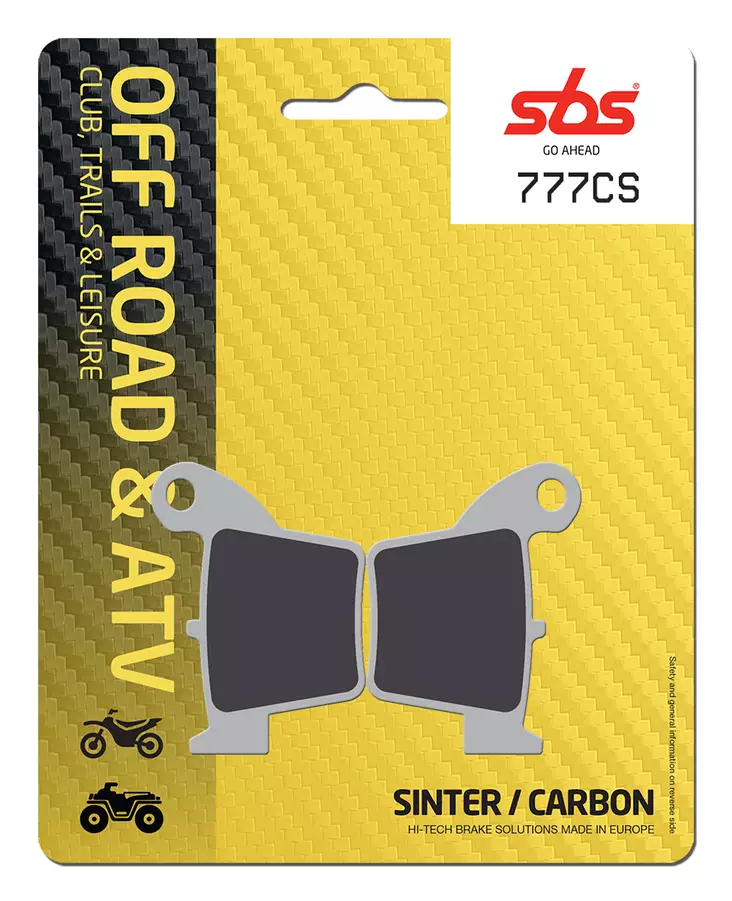 Sbs Jarrupalat Carbon Silver - Jarrupalat - 23-777CS - 2