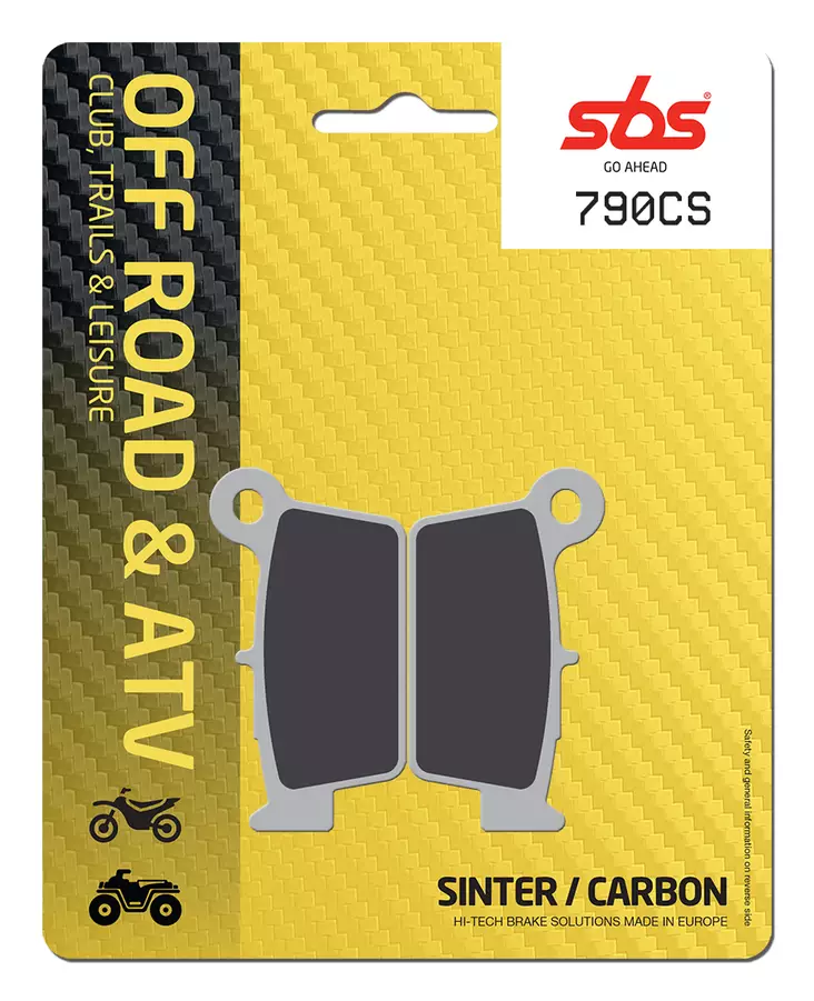 Sbs Jarrupalat Carbon Silver - Jarrupalat - 23-790CS - 1