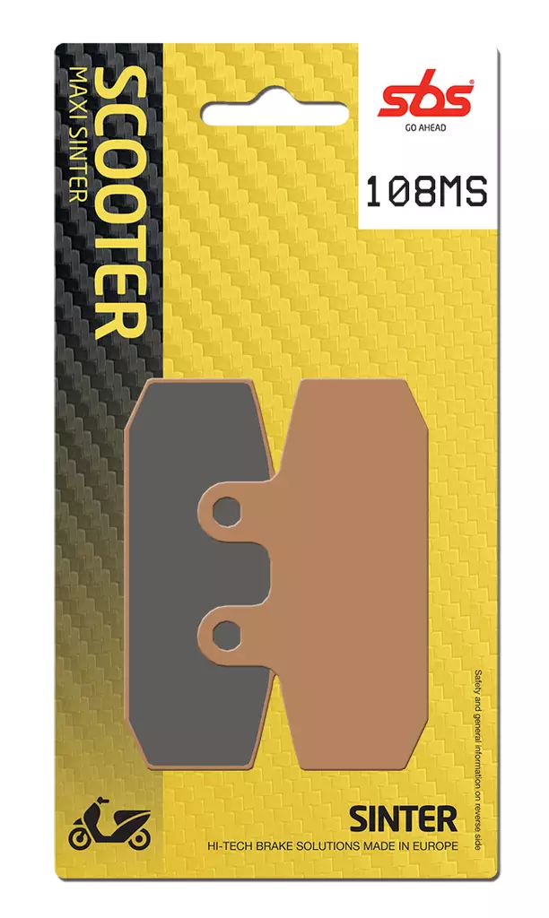 Sbs Jarrupalat Maxi Sinter - Jarrupalat - 23-108MS - 1
