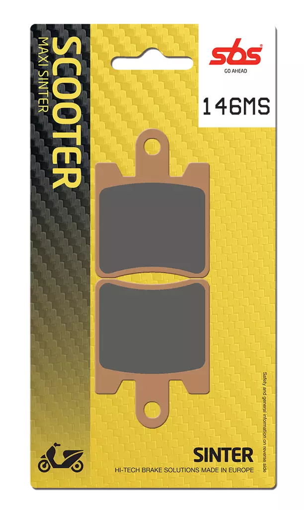 Sbs Jarrupalat Maxi Sinter - Jarrupalat - 23-146MS - 1