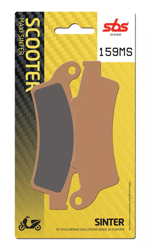 Sbs Jarrupalat Maxi Sinter - Jarrupalat - 23-159MS - 1