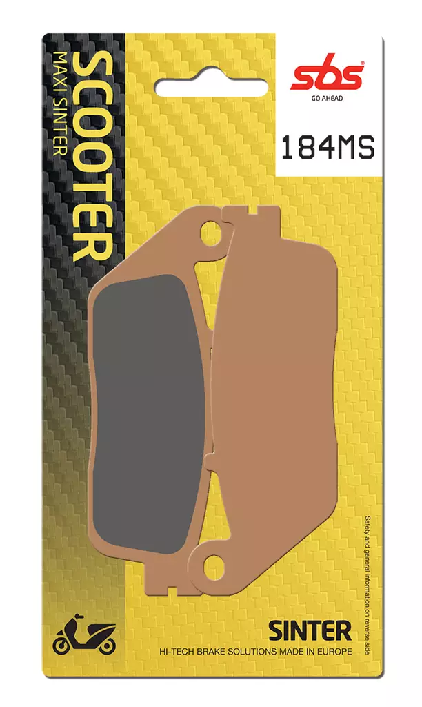 Sbs Jarrupalat Maxi Sinter - Jarrupalat - 23-184MS - 1