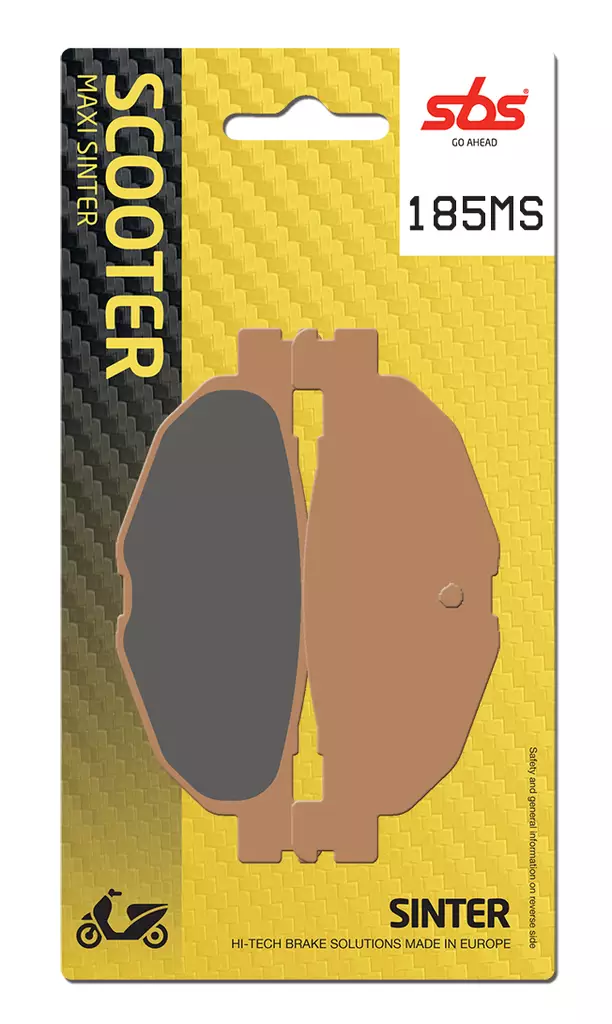 Sbs Jarrupalat Maxi Sinter - Jarrupalat - 23-185MS - 1