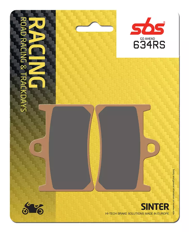 Sbs Jarrupalat Racing Sintered - Jarrupalat - 23-634RS - 1