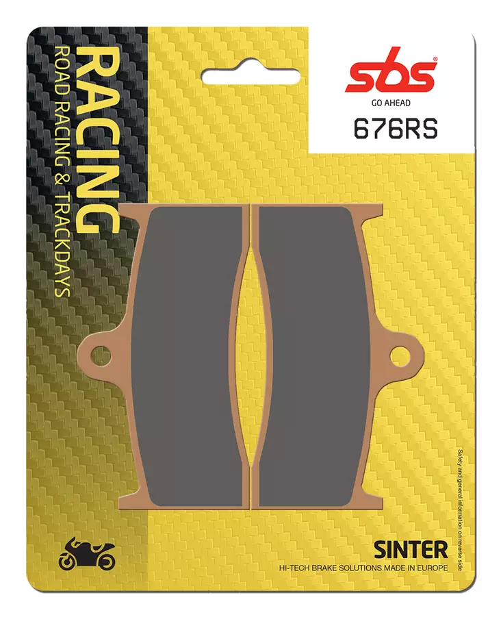 Sbs Jarrupalat Racing Sintered - Jarrupalat - 23-676RS - 1