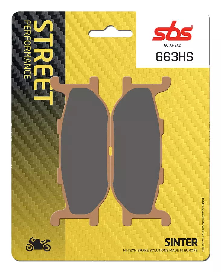 Sbs Jarrupalat Sintered - Jarrupalat - 23-663HS - 1
