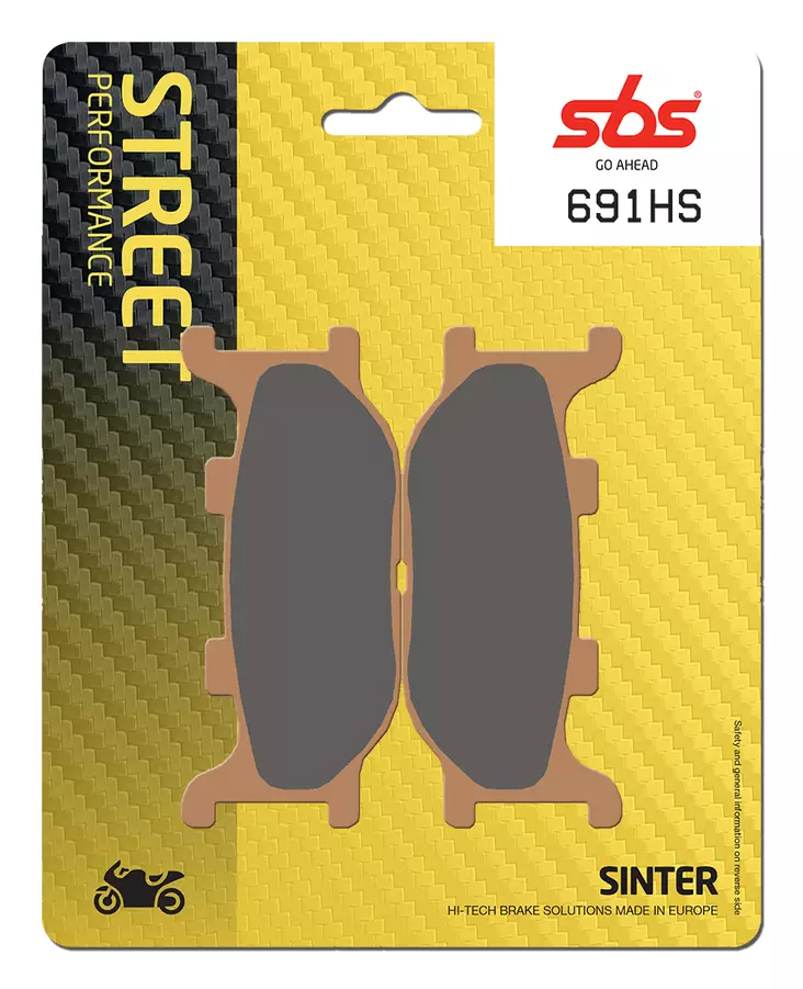 Sbs Jarrupalat Sintered - Jarrupalat - 23-691HS - 1