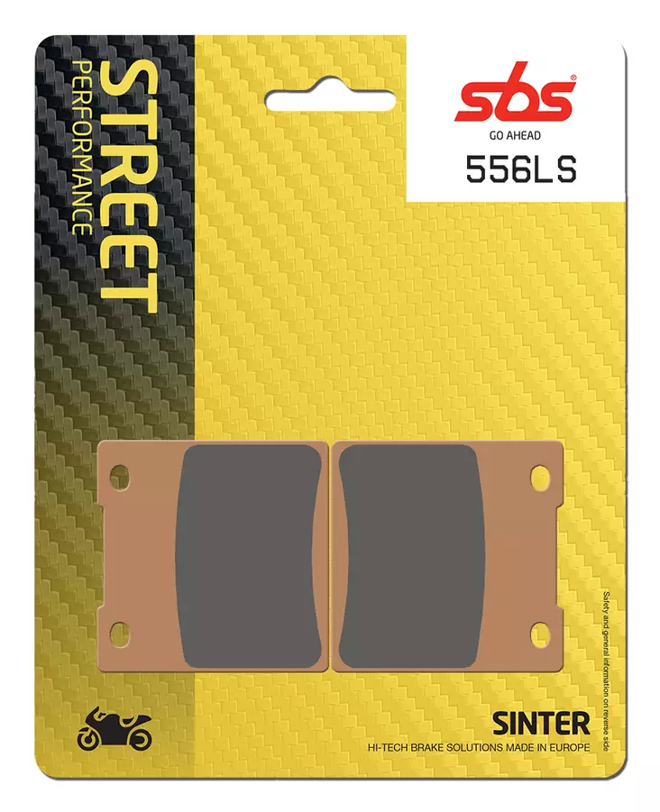 Sbs Jarrupalat Sintered Taakse - Jarrupalat - 23-556LS - 1