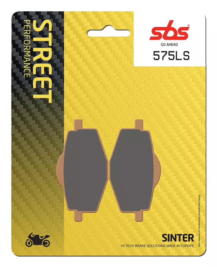 * Sbs Jarrupalat Sintered Taakse - Jarrupalat - 23-575LS - 1