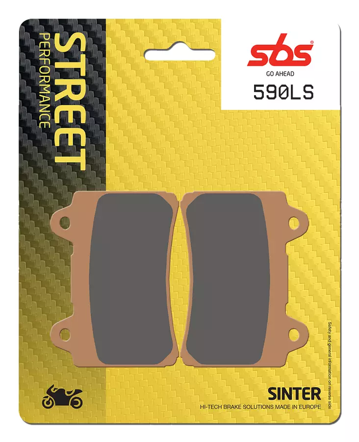 Sbs Jarrupalat Sintered Taakse - Jarrupalat - 23-590LS - 1