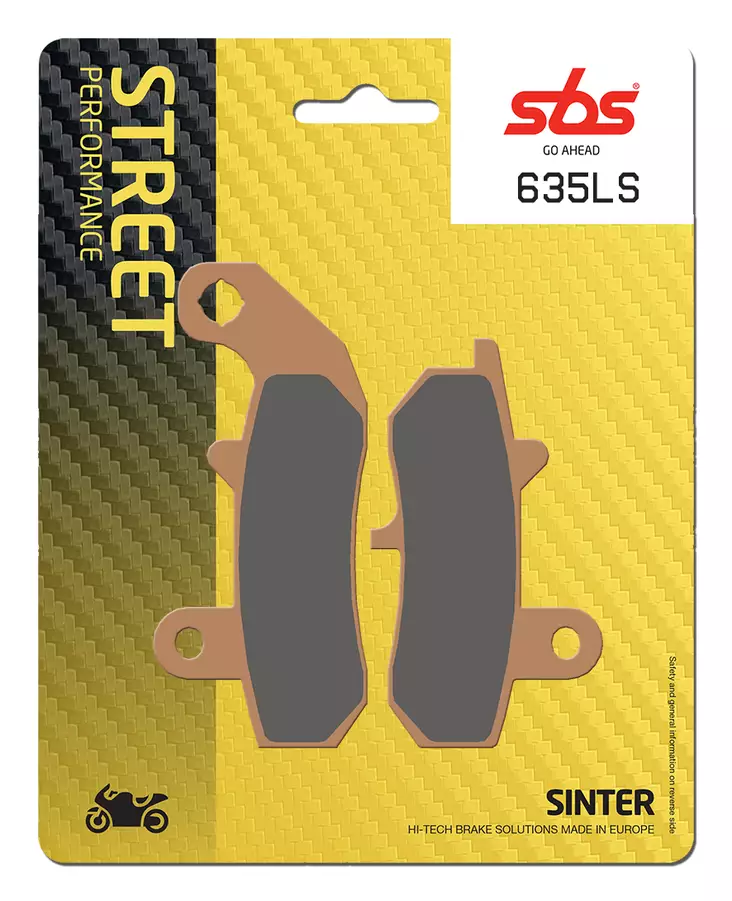 Sbs Jarrupalat Sintered Taakse - Jarrupalat - 23-635LS - 1