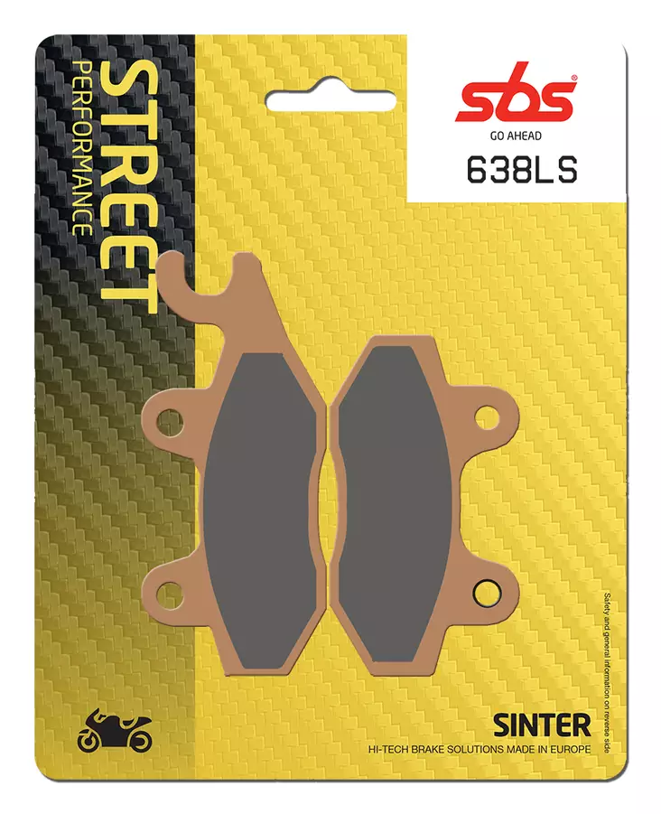 Sbs Jarrupalat Sintered Taakse - Jarrupalat - 23-638LS - 1