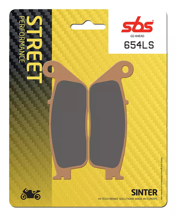 Sbs Jarrupalat Sintered Taakse - Jarrupalat - 23-654LS - 1