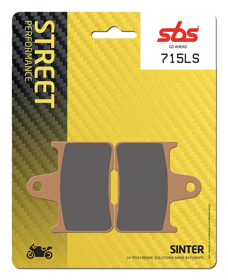 Sbs Jarrupalat Sintered Taakse - Jarrupalat - 23-715LS - 1