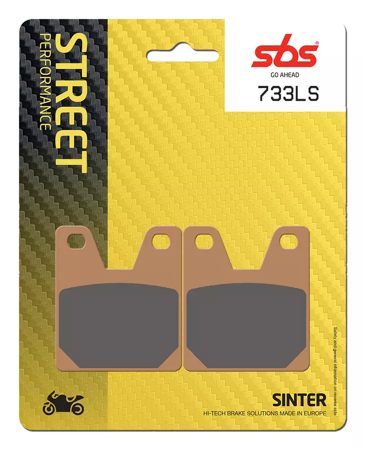 Sbs Jarrupalat Sintered Taakse - Jarrupalat - 23-733LS - 2