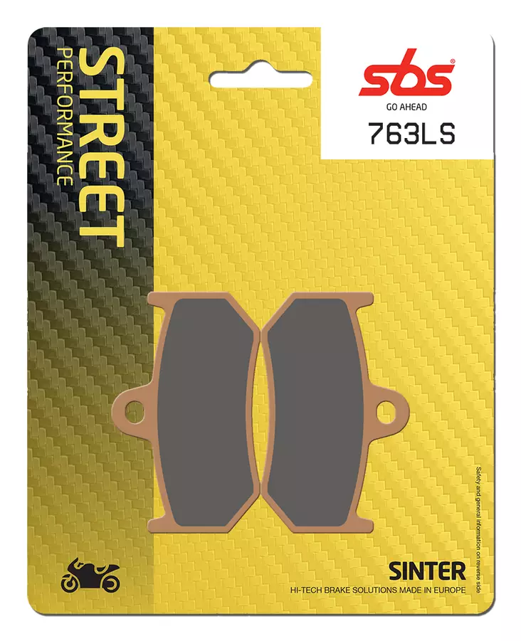Sbs Jarrupalat Sintered Taakse - Jarrupalat - 23-763LS - 1