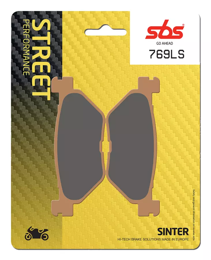 Sbs Jarrupalat Sintered Taakse - Jarrupalat - 23-769LS - 1