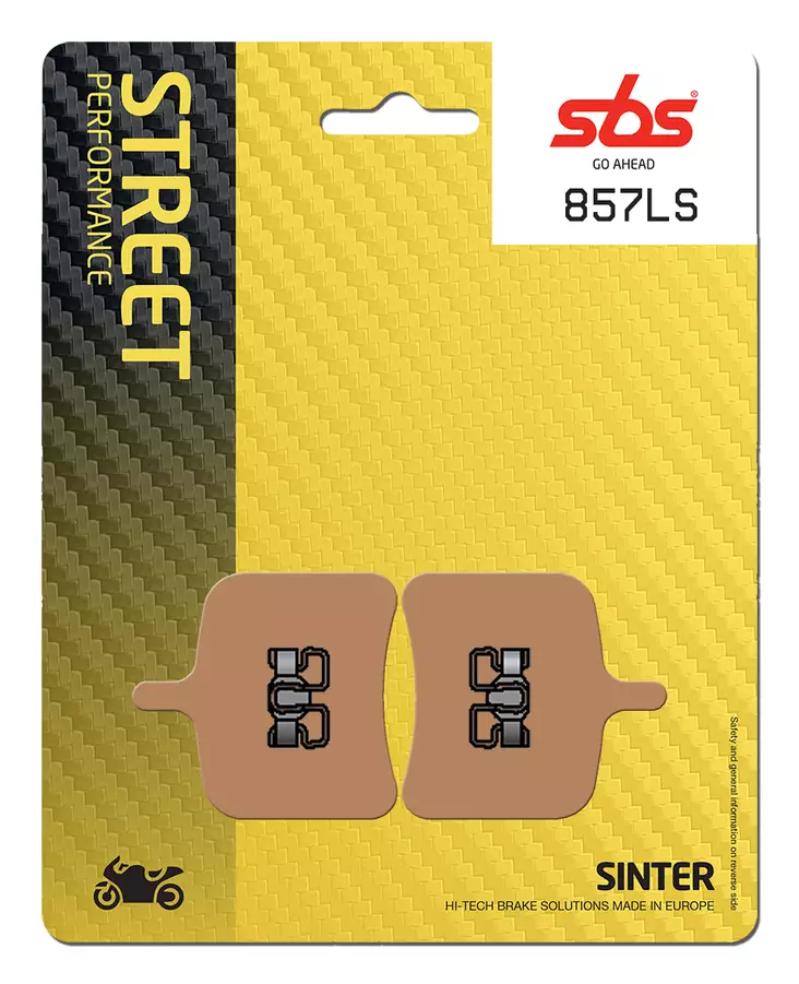 Sbs Jarrupalat Sintered Taakse - Jarrupalat - 23-857LS - 1