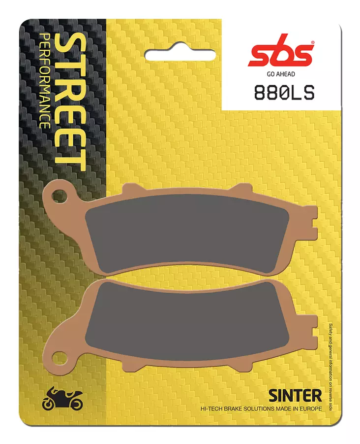 Sbs Jarrupalat Sintered Taakse - Jarrupalat - 23-880LS - 1