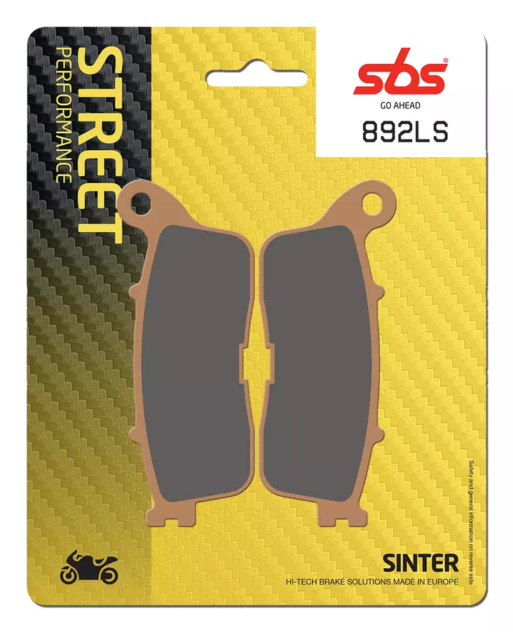 Sbs Jarrupalat Sintered Taakse - Jarrupalat - 23-892LS - 1