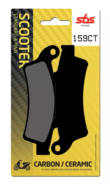 Sbs Jarrupalat Carbon Tech - Jarrupalat - 23-159CT - 1