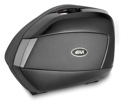 Givi V35 Tech monokey 35lt laukkupari musta sivupaneeli kirkkaat heijastimet - Kovat laukut - 321-V35NT - 1