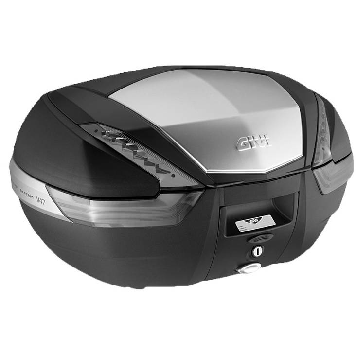 Givi V47 Tech monokey 47lt laukku musta maalaamaton kansi - Kovat laukut - 321-V47NT - 1