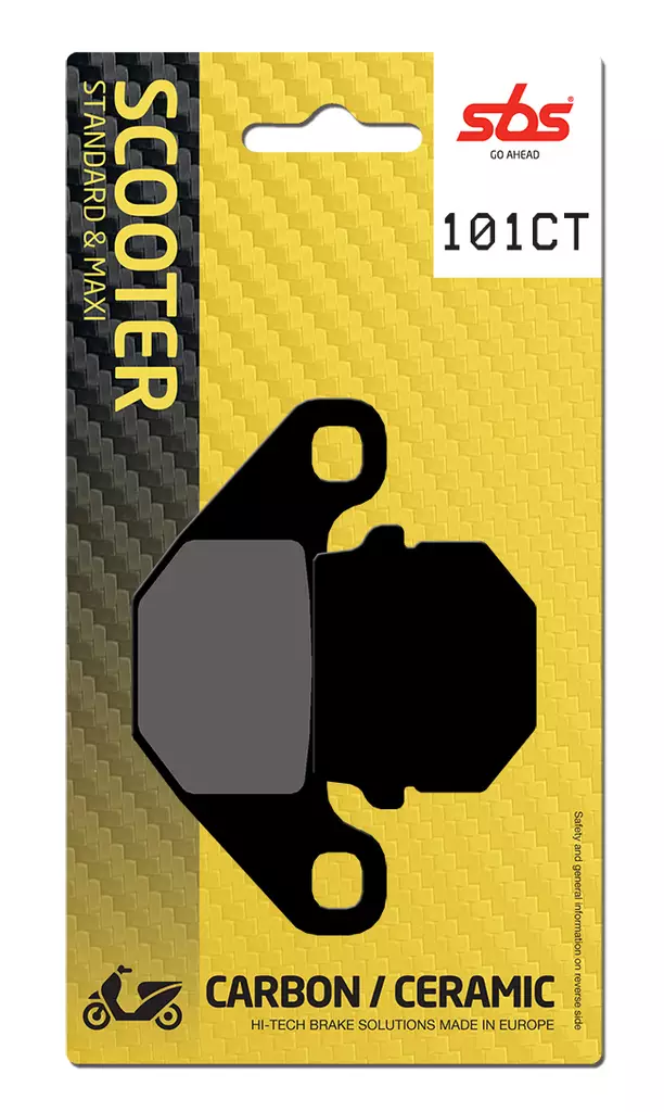 Sbs Jarrupalat Carbon Tech - Jarrupalat - 23-101CT - 1