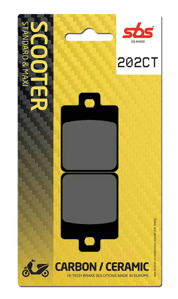 Sbs Jarrupalat Carbon Tech - Jarrupalat - 23-202CT - 1