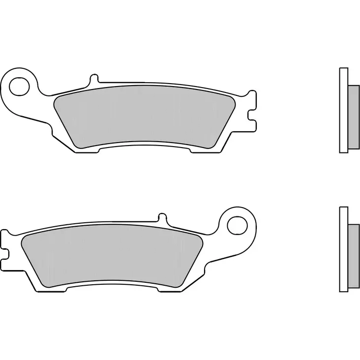 Brembo Jarrupalat Sintered Off-Road - Jarrupalat - 231-YA47SX - 1